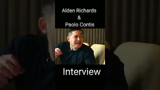 Alden Richards interview by Paolo Contis| Usapang tuli #viralshorts