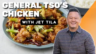 Jet Tila's General Tso’s Chicken | In the Kitchen with Jet Tila | Food Network