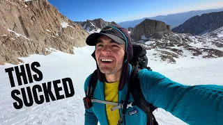 Climbing Mt Whitney In a Day | May 2024