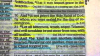 The Reading of Ephesians 4:29-32
