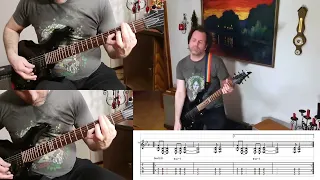 Swallow The Sun - Woven Into Sorrow guitar cover with tabs