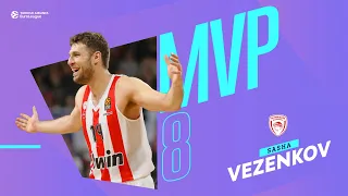 Sasha Vezenkov | Round 8 MVP | 2022-23 Turkish Airlines EuroLeague