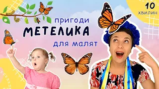 🦋 Метелики та інші комаїхи 🌻  розвиваємо мовлення і логіку відео для дітей українською 🇺🇦