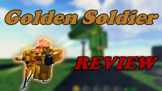 [NEW] Golden Soldier Review || Tower Defense Simulator