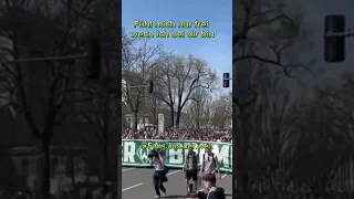 Werder Bremen Fans in Berlin