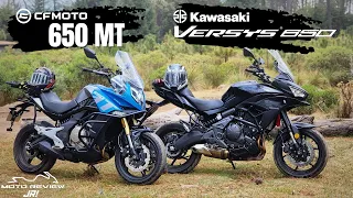 CFMOTO 650MT vs Kawasaki VERSYS 650 ¿La copia supera la original?