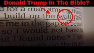 i looked for a man who would build up the wall - BIBLE