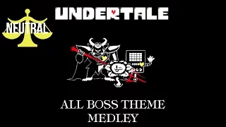 All Undertale Boss Theme Medley [Neutral] - 4-Piano Orchestra - Undertale