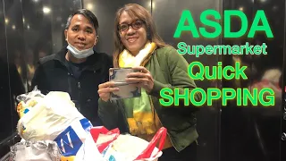 ASDA supermarket in the UK /Quick shopping / Come Shop with us