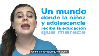 Reimaginemos un mundo mejor para la niñez y adolescencia