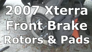 Nissan Xterra Front Rotors and Brake pads