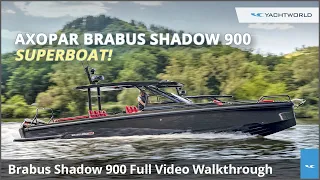 2021 Axopar Brabus Shadow 900 Video Walkthrough Boat Review