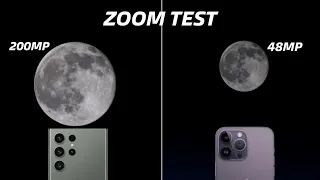 Samsung Galaxy S23 Ultra vs iPhone 14 Pro Max Zoom Test