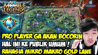 RAHASIA MIKRO MAKRO PRO PLAYER GOLD LANE YANG MENYUSAHKAN LAWAN - Mobile Legends