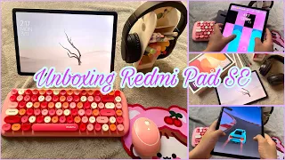 Redmi Pad SE unboxing ✨✨ | Wireless Keyboard + Case ✨✨ #unboxing #redmipadse