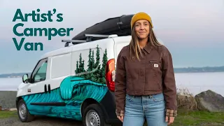 VINYL VAN WRAP - Artist's Camper Van