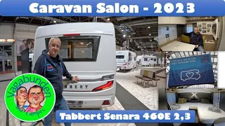 Tabbert Senara 460E 2,3 - MESSENEUHEIT - Caravan Salon 2023 - Roomtour - Stauraumwunder