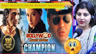 Champion - Movie In Parts 07 | Sunny Deol | Manisha Koirala | Superhit Hindi Movie | Reaction