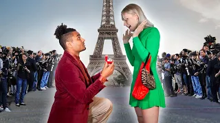 WENN ich DU WÄRE in PARIS eskaliert KOMPLETT!😳💍... (Antrag an Theresa)