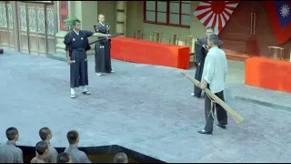 Japanese samurai set up a ring,and a boy stepped up and defeated three Japanese masters in a row