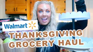 WALMART Thanksgiving Grocery & Homeware Haul | Charcuterie Board Must Haves