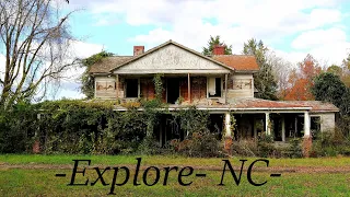 Southern Decay Old Forgotten Farm House SC -Explore NC-