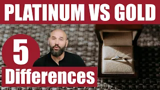 Platinum Vs White Gold, Top 5 Key differences - What's best for your engagement ring?