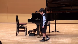 初めてのピアノ発表会 6歳 ブルグミュラー アラベスク L'arabesque Burgmüller