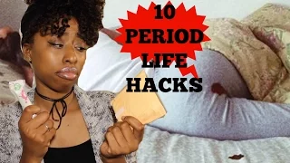 10 PERIOD LIFE HACKS All Girls NEED To Know!!