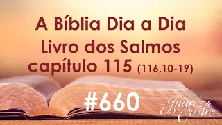 Curso Bíblico 660 - Livro dos Salmos 115 (116,10-19) - Libertação de um perigo de morte /continuação