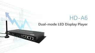 Dual-mode LED Display Player HD-A6 Applicatiion Case