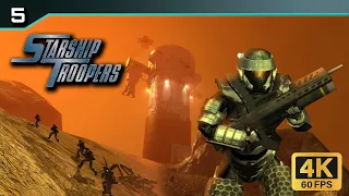 Starship Troopers 2005 - Stronghold | Mission 5 Walkthrough [4K 60 FPS]
