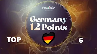 GERMANY 12 POINTS | MY TOP 6 ( EUROVISION 2022 )