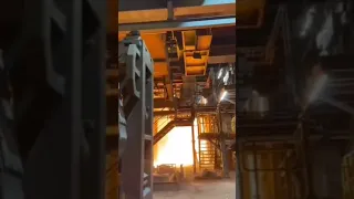 German Steel Mill Factory Meltdown