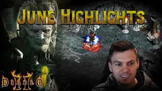 Diablo 2 Drop Highlights - June 2019 - Dropped a Dbrunski and a CMOD!!!!