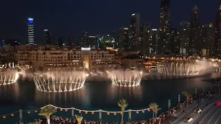 ⛲️ 두바이 분수쇼 (The Dubai Fountain show) - The Prayer