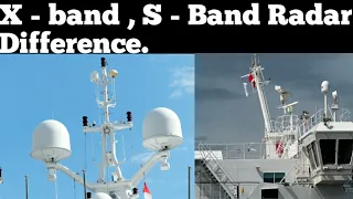 Difference between X band Radar and S band Radar