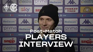 FIORENTINA 0-2 INTER | NICOLÒ BARELLA + IVAN PERISIC EXCLUSIVE INTERVIEWS [SUB ENG] 🎙️⚫🔵