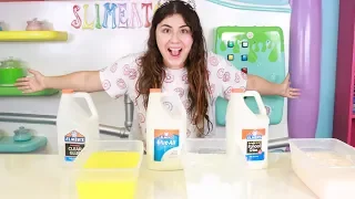 ELMERS SLIME MIX MATCH UP CHALLENGE ~ Slimeatory #411