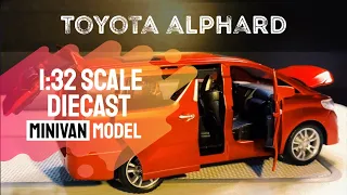 TOYOTA ALPHARD 1:32 Scale DieCast Model Van Review  #mrrescue #miniatureautomobiles #innorative
