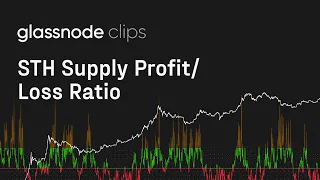 Bitcoin Short-Term Holder Supply Profit/Loss Ratio - Glassnode Clips