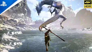 Black Myth Wukong New Gameplay Boss Fight Unreal Engine 5 (4K HDR 60fps)