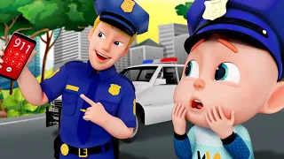 Police Officer Song - Stranger Danger and More Nursery Rhymes & Kids Songs | Rosoo Songs