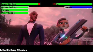 Spies in Disguise (2019) Final Battle with healthbars 1/2