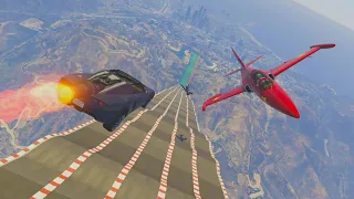 MEGA RAMPA TODOS CONTRA MI! NECESITO AYUDA!! - GTA V ONLINE