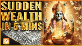 Money Will Rain Within 5 Min | Krishna MantraFor Money | Attract money 10x faster | RAPID MONEY Flow