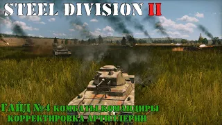 Steel Division 2 Гайд №4 Комбаты, командиры, корректировка артиллерии