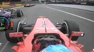 Alonso 2013 Spa Start