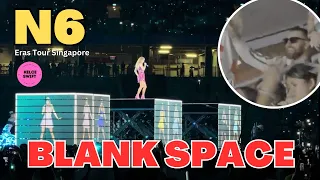 Travis Kelce CHANTS ‘Singapore’ during Blank Space on Taylor Swift’s FINAL Eras Tour