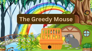 The Greedy Mouse Short Story for Kids | Moral Story For Kids | English Short Story | Lucky Kids Tube